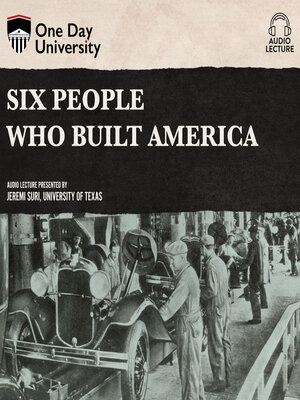 cover image of Six People Who Built America
